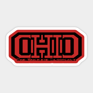 O-H-I-O Sticker